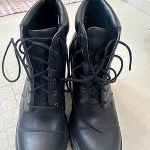 Dr. Martens Black Leather Boots